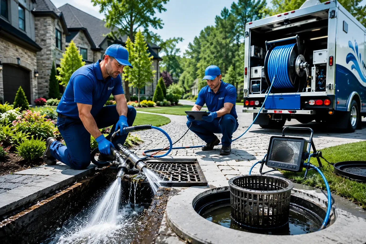 Local outdoor drain cleaning professionals in Franktown, VA